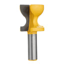 Drillpro 1/2 Inch Shank Hut Edge Router Bit Woodworking Cutter