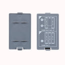2Pcs Battery Back Cover for MDS8207 Digital Oscilloscope Battery Compartment Cover