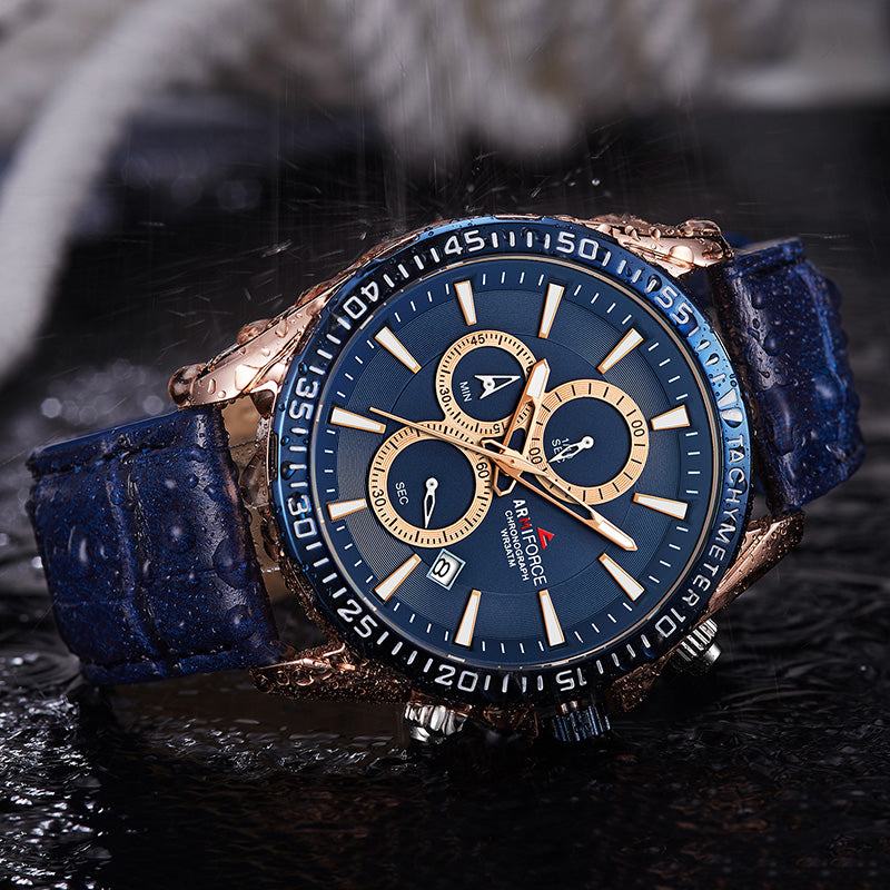 ARMIFORCE AF8001 Calendar Casual Sport Men Watches Waterproof Date Display Quartz Watch
