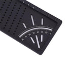 Plastic 3D Precision Woodworking Scribe Mark Line Gauge T-type Cross-out Ruler Hole Position Measuring Tool