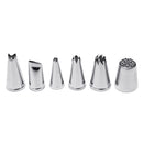 32pcs Reusable Silicone Confectioner Piping Cream Pastry Beakers Bag Cake Making Tools