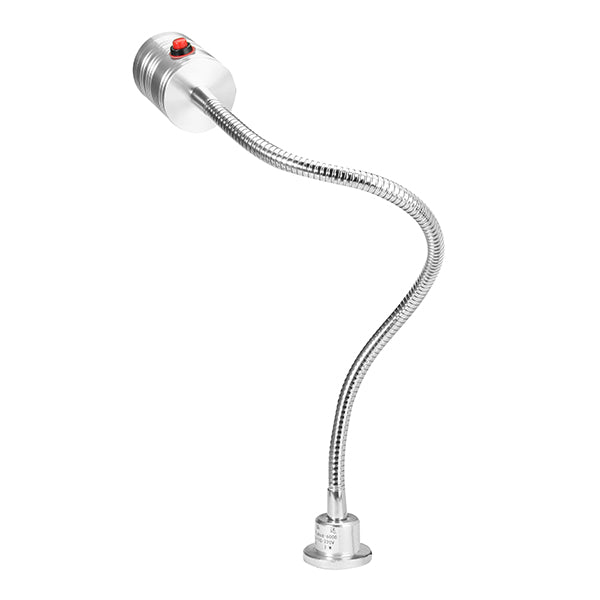 3W 220V 400mm LED Lamp Magnetic Base CNC Miller Lathe Industrial Machine Tool Light
