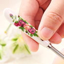 Mini Ceramic Handle Egg Beater Stirrer Hand Mixer Whisk Kitchen Accessories