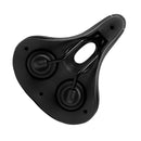 WHEEL UP LX66200-01 MTB Bike Saddle Wide Soft Breathable Bike Seat Cushion Gel Leather Pad