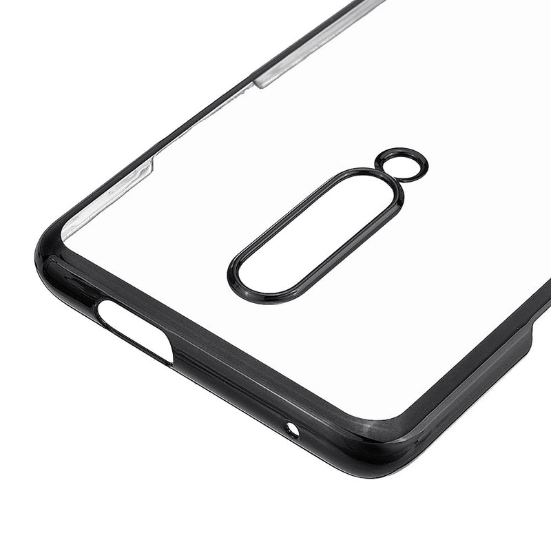 Bakeey Luxury Shockproof Elac-plating Transparent Hard PC Protective Case For OnePlus 7 PRO
