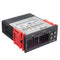 Dual Digital Incubator Thermostat Temperature Controller Two Relay Output Thermoregulator 10A Heating Cooling STC-3008 12V
