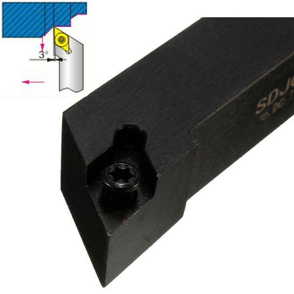 SDJCR1616H11 16 x100mm Right Hand Lathe External Turning Tool Holder For DCMT11T304