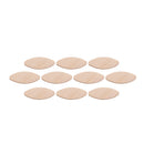 HILDA 100pcs No. 0#/10#/20# Assorted Wood Biscuits for Tenon Machine Woodworking Biscuit Jointer