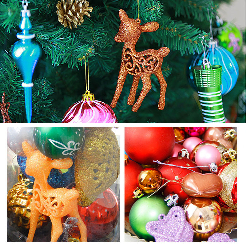 26PCS Christmas Tree Ball Bauble Home Party Ornament Hanging Decor Party Christmas Tree Decoration