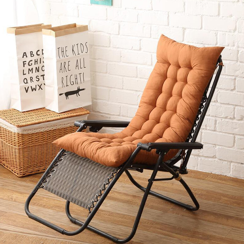 49x19 Inch Garden Rocking Chair Soft Padded Thick Cushion Beach Sun Seat Outdoor Covers