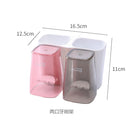 Toothbrush Holder Bathroom Accessories Set Wall Colorful Cup Toothbrush Holder automatic Toothpaste Squeezer