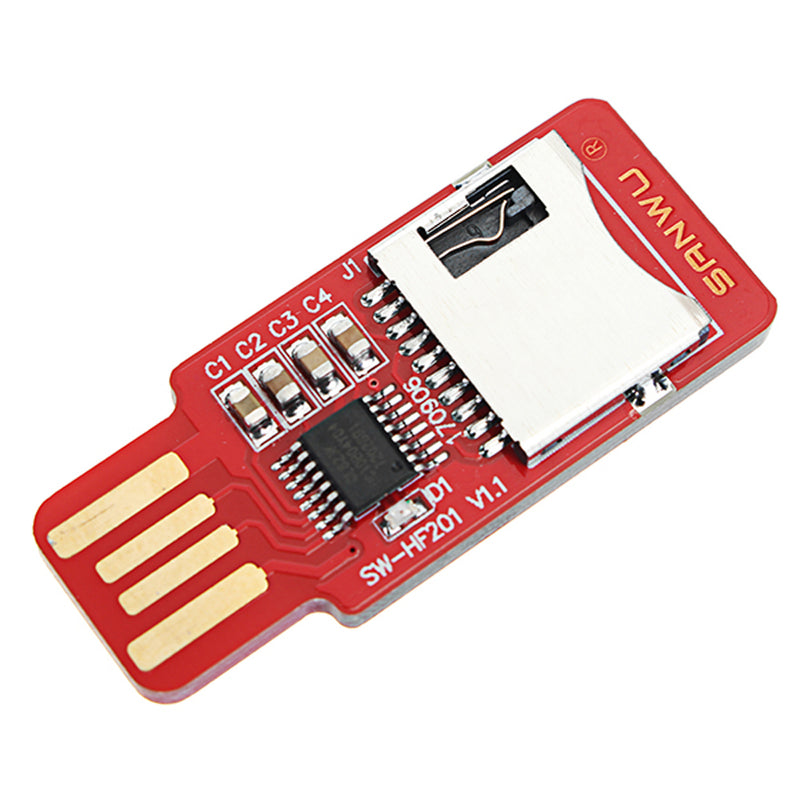10pcs SANWU HF201 Readable And Writeable TF Card Reader Micro SD Card Mobile Phone Module