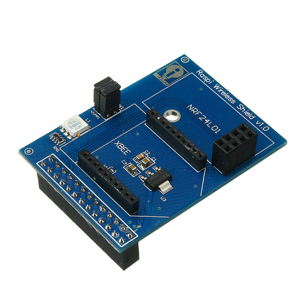 Wireless Shield Board for Raspberry Pi Support Zigbee-Xbee NRF24L01 NRF24L01+RFM12B-D DIY Part