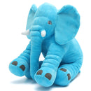 30x35cm Baby Lumbar Pillow Long Nose Elephant Doll Pillow Soft Plush Stuff Toys