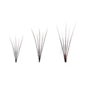 5D Black 8/10/12mm False Eyelash Individual Eyelashes Extension Cluster Kit Grafting Eyes Lashes