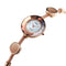 SKMEI 1406 Luxury Unique Design Waterproof Stainless Steel Fashion Women Watch Quartz Watch