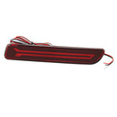 LED Car Rear Bumper Reflector Driving Brake Lights Tail Fog Lamp for Suzuki SX4 2007-2017