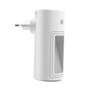 Plug-in Light-controlled Sensor LED Bedside Night Light Wall Lamp AC100-240V