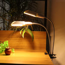 Indoor 50W LED Grow Light Double Head Adjustable Gooseneck Full Spectrum Lamp 88LEDs Dimmable Lamps With Timer For Greenhouse Plants Vegetable Flower