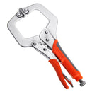 Multi-function Steel 5/6/11/18 Inch Locking C-Clamp Face Clamp Woodworking Vise Grip C Locking Plier