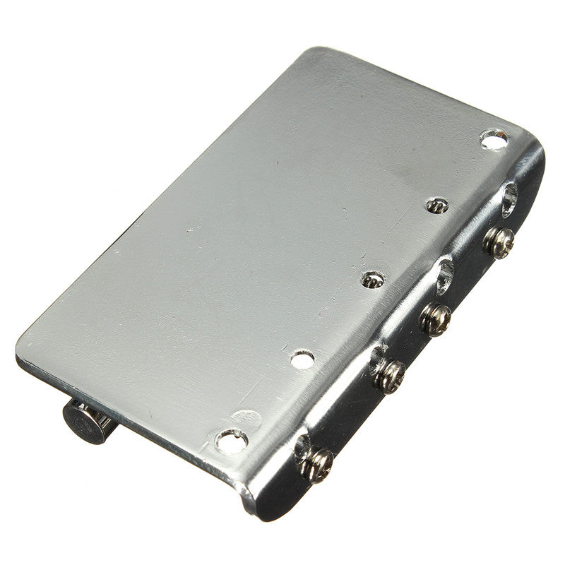 Zebra 4 String Bass Bridge Guitar Tremolo Bridge for Fender Jazz Bass Guitar with 5 Screws