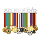 Stainless Steel Medal Holder Hanger Display Rack For Sport Running Swimming Decorations