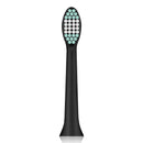 ToothBrush Head White & Black for Loskii PA-213 Ultrasonic Vibration Electric Toothbrush