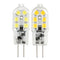 Dimmable G4 2W SMD2835 12LEDs Warm White Pure White Light Bulb DC12V