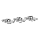 Machifit 20pcs M3 Steel Zinc Plated Tee Nuts for 2020 V-slot Aluminum Profiles Extrusions