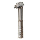 48mm Motorcycle Exhaust Muffler Angled Silencer Can Insert Baffle 195mm Length