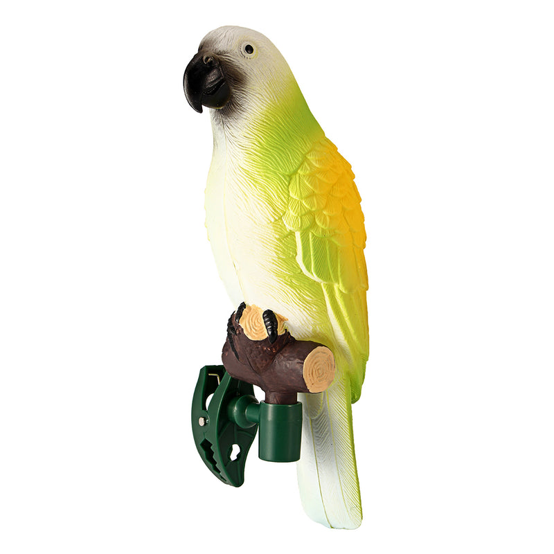 4Pcs Solar Powered Outdoor Garden Ornament Path Novelty Bird Parrot LED Night Light