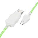 Bakeey 2.4A Flowing Light Micro USB Fast Charging Data Cable 1M For Smart Phone Tablet