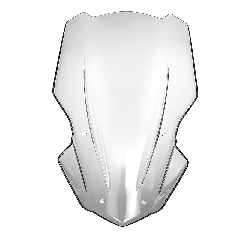 Clear Windshield Windscreen Air Deflector With Bracket For Kawasaki Z900 2017-2018