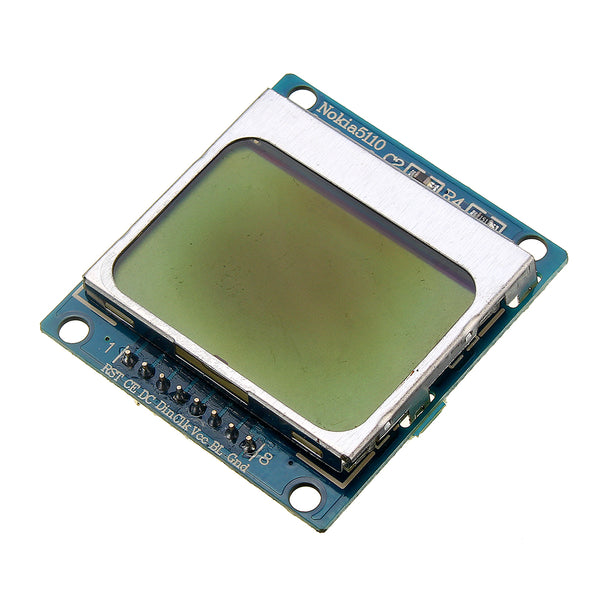 5pcs 5110 LCD Screen Display Module SPI Compatible With 3310 LCD For  Development