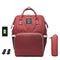 Waterproof Baby Nappy Diapers Bags Tote Mummy Travel USB Port Backpack