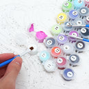 Rainbow Unicorn Paint By Number Kit DIY Digital Oil Paintings Canvas Home Decor