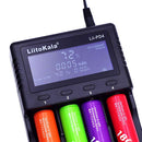 Liitokala Lii-PD4 LCD 3.7V NiMH Lithium Battery Charger US/EU Plug