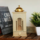 Hand Painted Middle East Style Wooden Metal Incense Burner Tower Holder