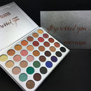 35 Colors Eye Shadow Palette Matte Shimmer Makeup Long-Lasting