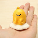 Simulation Egg Yolk Resin Crafts Ornaments With String For Cell Phone Decoration Toys