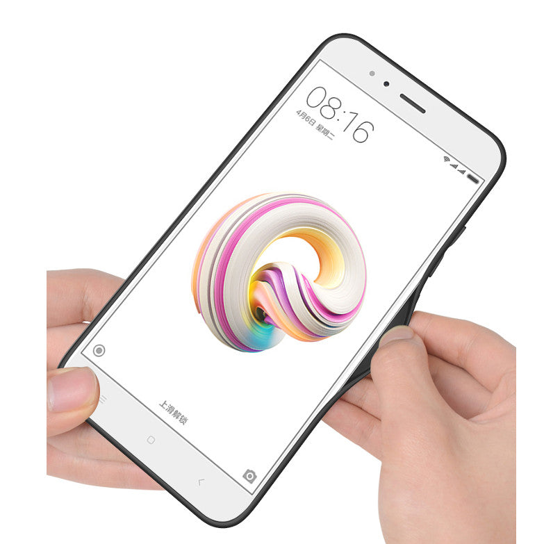 Bakeey Tempered Glass Mirror Back Cover Soft TPU Frame Protective Case for Xiaomi Mi A1 / Xiaomi 5X