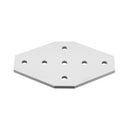 Machifit Aluminum 7 Holes Join Plate Corner Bracket for 2020 V-slot Aluminum Extrusions Profiles CNC Parts