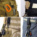 Colorful Climbing Tactical Ring Tactical Keychain Buckle Clip Holder