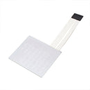 3pcs 4x5 20 Button Display Membrane Switch Matrix Keyboard Button Control Panel with Light