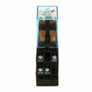 5Pcs AC110V Coil Power Relay LY2NJ JQX-13F DPDT 8 Pin PTF08A With Socket Base