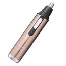 KEMEI KM-6619 110-220V Safe Stainless Rechargeable Nose & Ear Hair Removal Trimmer Mute Handy