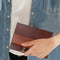 WAM PC-1031 PU Leather Pen Bag Pencil Case Makeup Pouch Vintage Style Roll Up Pencil Bags