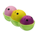 Colorful Pea Doll Squishy charm 15cm Slow Rising With Packaging Collection Gift Soft Toy