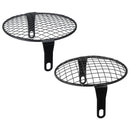 7inch Motorcycle Headlight Mesh Grill Mask Protector Guard Square/Rhombus Cover