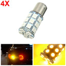 4pcs 21W 5050 27SMD LED Car Turn Signal Light Tail Lamp Reverse Bulb Yellow 12V